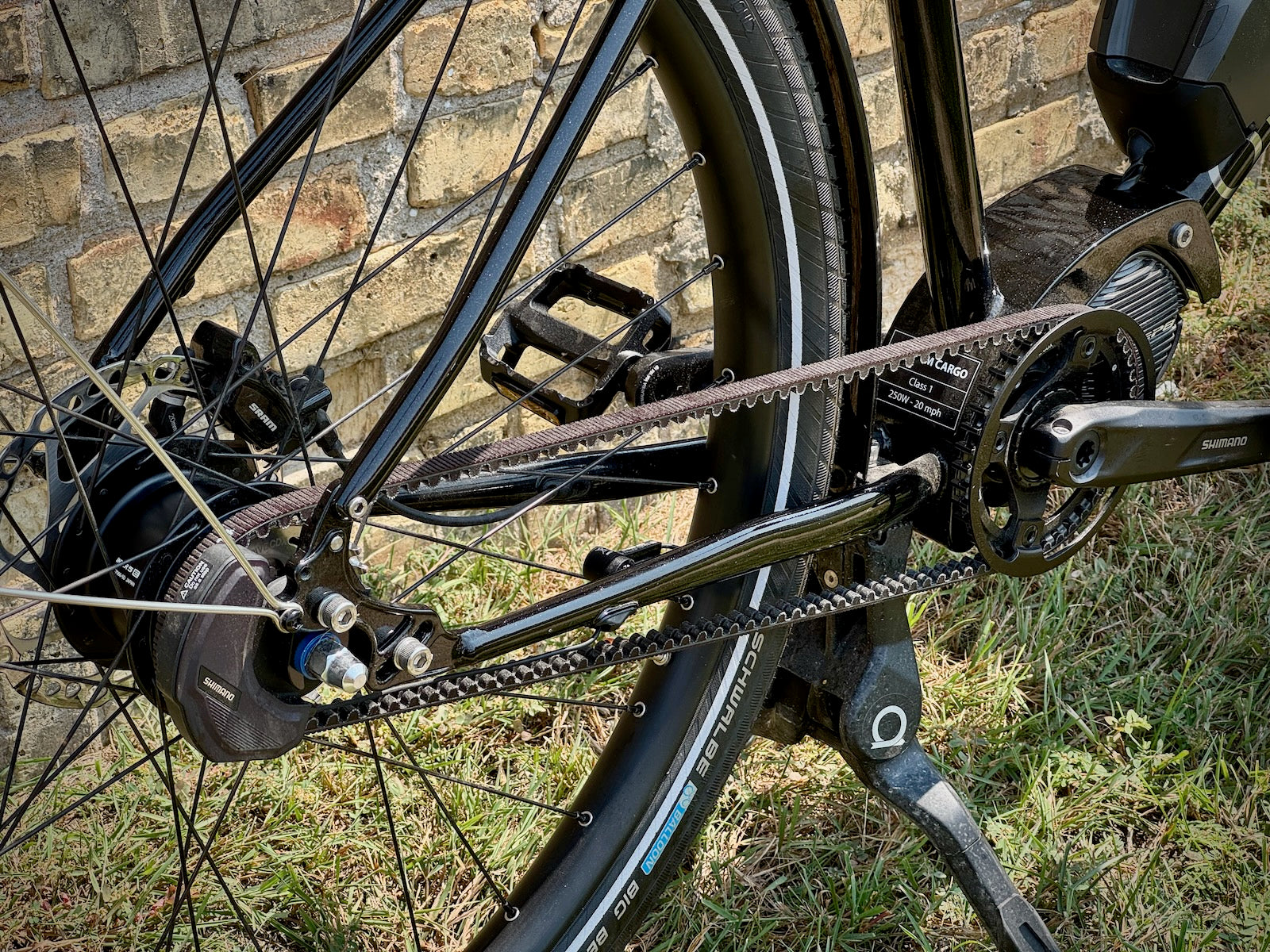 Omnium Cargo E-MINI-MAX V3 - Small - Galaxy Black - Shimano STEPS - Belt Drive - Accessories