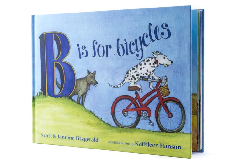 B Is For Bicycles - Buddy Pegs Book