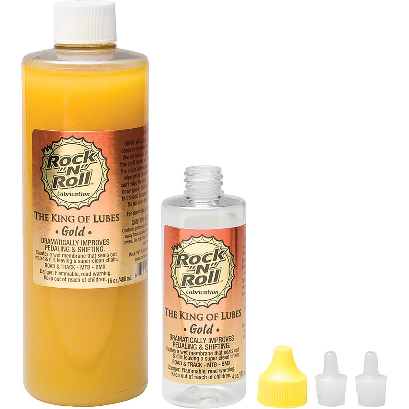 Rock-N-Roll Gold Lube 16oz Refillable Kit