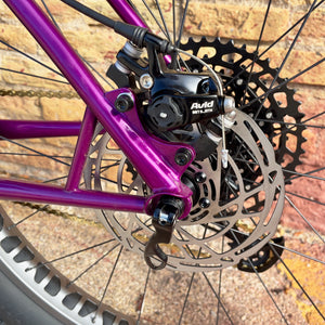 Schlick Cycles APe - Large, Purple - Aggressive Fatbike