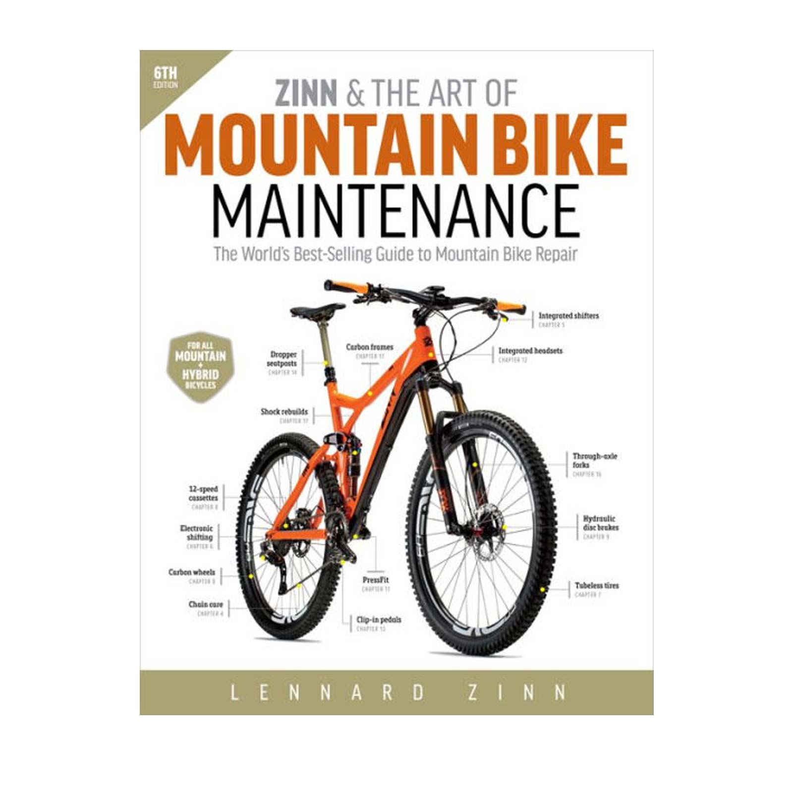 Zinn & the Art of Mountain Bike Maintenance - 6th Edition